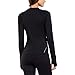 Under Armour Women's UA Base 2.0 Crew, Black/Cortez MD (US 8-10)