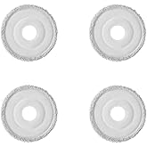 Mova Mop Pads for P10 Pro Ultra/ V50 Ultra Complete/ P50 Pro Ultra/E40 Ultra Robot Vacuum– Reusable Wet Mopping Pads for Effi