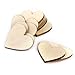 NUOLUX 100pcs Wood Slice 20mm Embellishments DIY Craft Wedding Decor Table Confetti