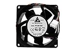 Delta PFC0812DE-PWM 80x38mm-4pin PWM Hi-Speed 9000RPM 132.5cfm Case Fan
