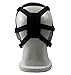 Everlife Shop CS Protective Mask Halloween Airsoft Paintball Tactical Full Face Masquerade Skull Skeleton Mask (Black/White)