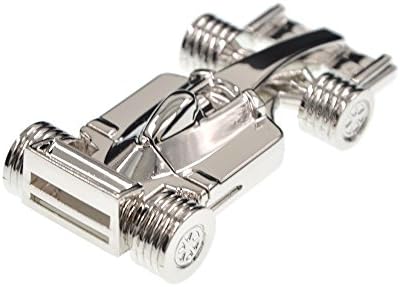 Memory Stick 16GB Cool USB 2.0 Flash Drive Zip Drive Silver Metal Racing Car Pendrive Data Stick Jump Drive by FEBNISCTE