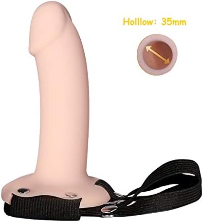 Ultra-Soft Stráp on Hóllow D-i-d-l-o-s for S-é-x