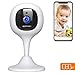 APEMAN Baby Monitor WiFi Camera 1080P FHD Home Security Camera with Night Vision/Sound&Motion Detection/2-Way Audio for Baby/Elder/Pet Compatible with iOS&Android