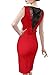 Vfemage Women Sexy See Through Back Butterfly Lace Bow Cocktail Dress