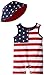 The Children's Place Baby Boys' Knit Romper and Hat Set