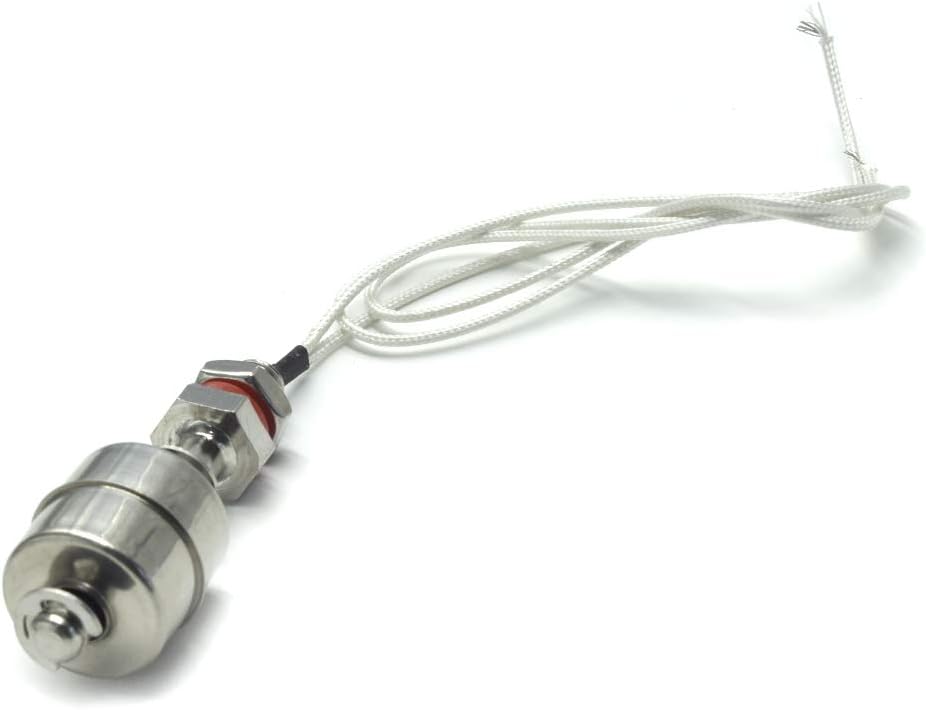 BokWin M10 76mm Stainless Steel Float Switch Fish Tank Vertical Liquid Water Level Sensor 1Pc