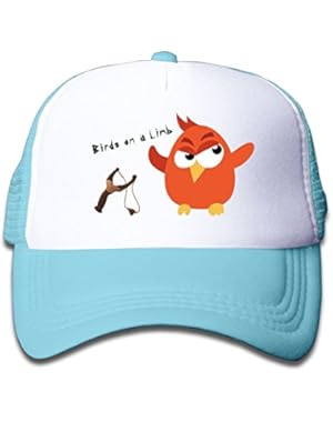 Birds On A Limb Funny Kids Baseball Cap Cute Hat