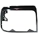 Evan-Fischer Headlight Door Compatible With 1992-1996 Ford Bronco, 1992-1997 Ford F-150, 1992-1997 Ford F-250 Black Passenger Side