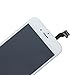 LCD Screen Replacement with Touch Screen Digitizer Frame Assembly Set for iphone 6 Plus(white)
