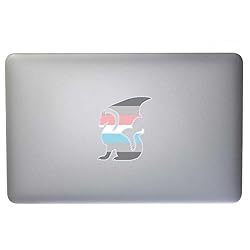 Dark Spark Decals LGBTQIA+ Pride Demiflux Flag