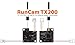 RunCam TX200 Video Transmitter FPV Transmitter TX 1S 3.5-5.5V 48CH 25/200MW Suitable for Runcam Micro Swift and Micro Sparrow Camera by Crazepony