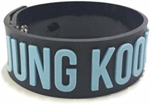 JUNG-KOOK - BTS Bangtan Boys Birthday Silicone Bracelet Wristband - (Ships from New York) BTS merch
