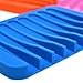 KLOUD City Pack of 5 Assorted Colors Silicone Soap Dish/Soap Holder/Soap Tray