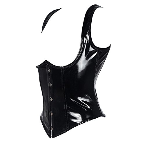 1 DODOING+Womens+Steampunk+Underbust+Waistcoat