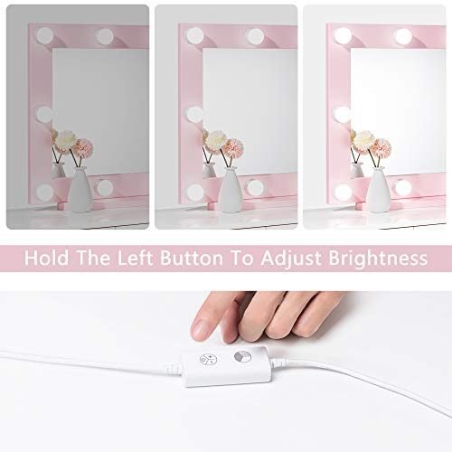 Waneway Hollywood Vanity Mirror with Lights, Large Lighted Makeup