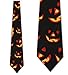 Jack-O-Lantern Tie Halloween Ties Pumpkin mens Necktie