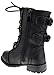 Mango 61K Little Kids Combat Lace Up Boots Black 3