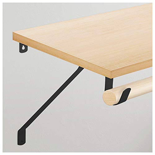 Nuk3y Heavy Duty Adjustable Shelf Rod Support Bracket on Galleon