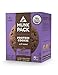 Munk Pack - Double Dark Chocolate - 2.96 oz Protein Cookie 6 Pack | Vegan, Gluten Free, 18g of Protein per Cookie