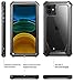 iPhone 11 Case, Poetic Full-Body Hybrid Shockproof Rugged Clear Bumper Cover, Built-in-Screen Protector, Guardian Series, Case for Apple iPhone 11 (2019) 6.1 Inch, Black/Clear