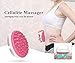 Cellulite Massager Anti Cellulite Brush Cellulite Massaging Remover Body Bath Brush for Smooth Skin with massage oil for Men and Women by KRRAMEL