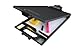 Dexas Clipcase Calculator Storage Clipboard, Black