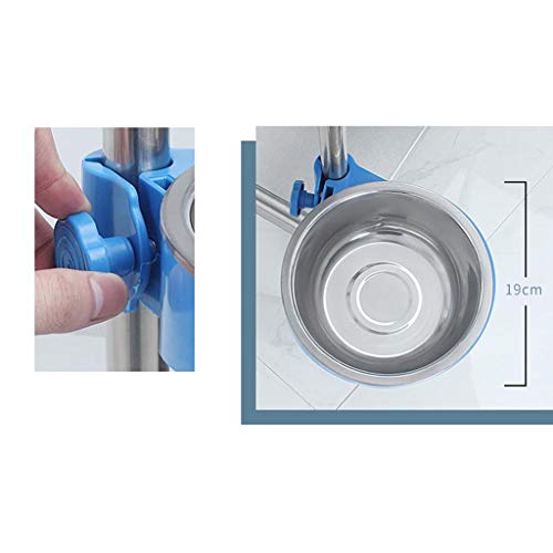 Trolley Medical Treatment Car Stainless Steel Instrument Table/Medical Vehicle Surgical Vehicle/Changing Vehicle Instrument Car/Double Drawer Beauty Car