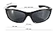 Shield Cloaks Polarized Sports Sunglasses for Running Fishing Cycling Baseball Tennis, Superlight Unbreakable TR90 Frame (Black, Smoke Black)