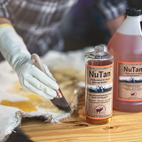 NuTan 1 Gallon DIY Hide & Fur Tanning Solution Next Generation, at