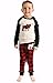 LazyOne Matching Family Pajamas (6, Moose Plaid Kids PJ Set)
