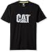 Caterpillar mens Custom Logo T-shirt T Shirt, Diamond Plate, X-Large US