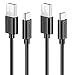 CHOETECH USB Type C Cable, 2-Pack (3.3ft & 6.6ft) USB C to USB A 2.0 Fast Charging &Data Sync Cable Compatible with Samsung Galaxy S9 S8 S9 Plus, Nintendo Switch,LG G5 G6 V20 V30,HTC 10 U11