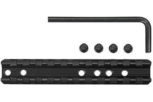 Gotical Marlin Rifle Tactical Pre-Drilled Weaver Picatinny Scope Sight Rail Mount Heavy Duty Attach scopes, Sights, Optics, flashlights, Scope Rings etc