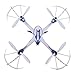 Floureon Yizhan Tarantula X6 2.4G 4CH 6-Axis Gyro Speed Adjustment Switch Strong Power LED Lights CF Mode Automatic Return RTF USB Charging RC Quadcopter,Tarantula X6 Blue