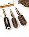 BESTOOL Round Hair Brush for Women or Men, Boar Bristle Hairbrush for Quick Blowout, Add Shine/Volume, Minimize Damage (2.5 Inch)