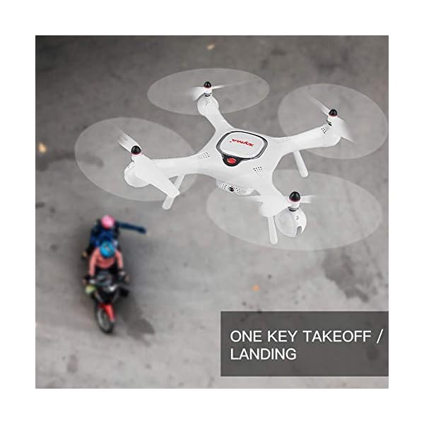 WSJ Drohnen Quadrocopter, X25 PRO 720P HD Kamera Quadrocopter 2,4 GHz WiFi FPV GPS Hubschrauber Kinder Spielzeug – Bild 6