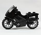 LEGO Black Sport Motorcycle Batman Style