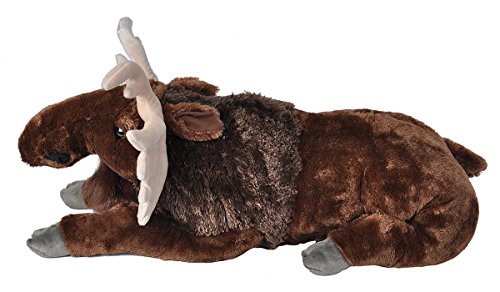 Wild Republic Jumbo Moose Plush, Giant Stuffed Animal, Plush Toy, Gifts