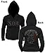 Sons Of Anarchy Reaper Roses Women's Hoodie