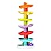 infunbebe Ball Drop Tower Colorful Ball Run Toy with 7 Balls for Toddlers, Activity Toy for Infant from 12 Months and up