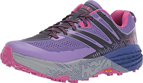 HOKA ONE ONE Women's Speedgoat 3 Paisley Purple/Ebony 8.5 B US