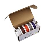 Striveday 20 AWG Flexible 1007 Wire Electric wire 20 gauge Coper Hook Up Wire 300V Cables electronic stranded wire cable electrics DIY BOX-2