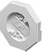 Arlington 8141 Vertical Siding Lamp Mounting Kit with Built-in Box for 1/2 Inch Vertical Siding LAP primary