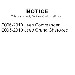 Front Wheel Bearing And Hub Assembly Pair For Jeep