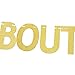 Gold Glitter Taco Bout A Party Banner Mexican Theme Party Decorations Bunting Photo Booth Props Signs Garland