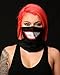 Cherry Red Seamless Mask Bandana