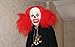 Mo Fang Gong She Halloween Fearsome Costume Party Props,Long Hair Devil Mask(Red haired Clown