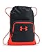 Under Armour Unisex Exeter II Sackpack, Black (003)/Bolt Orange, One Size