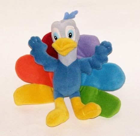 plush peacock